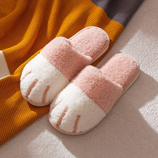 Cozy Cat Paw Slippers - Cotonii - Pajamas and Loungewear