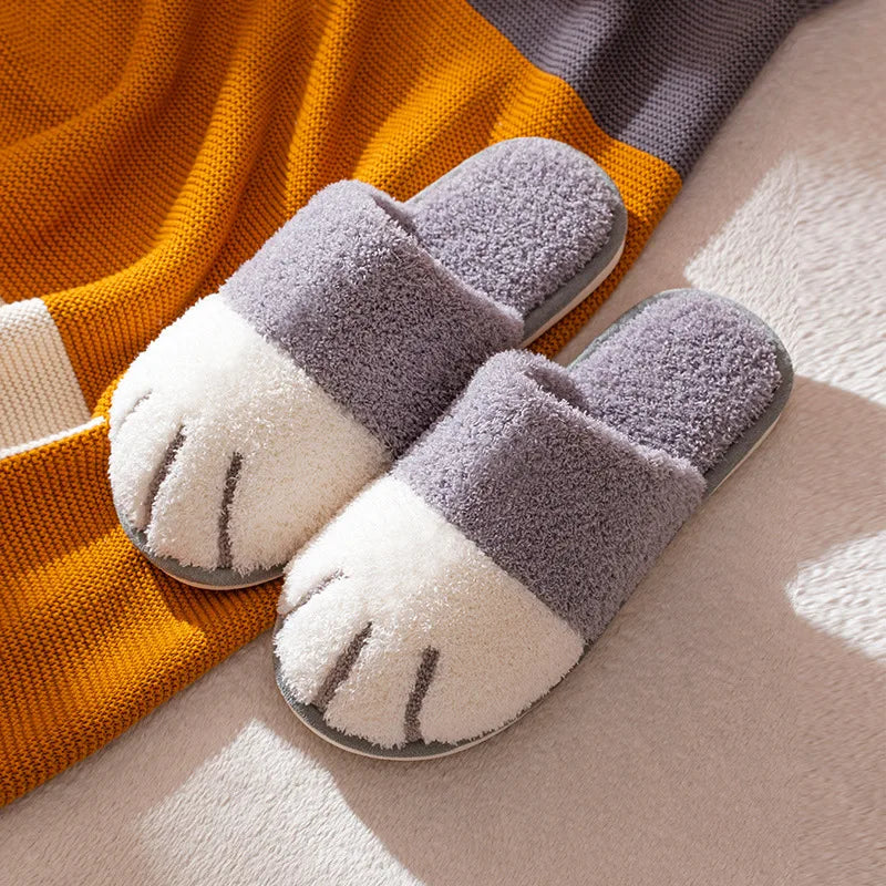 Cozy Cat Paw Slippers - Cotonii - Pajamas and Loungewear