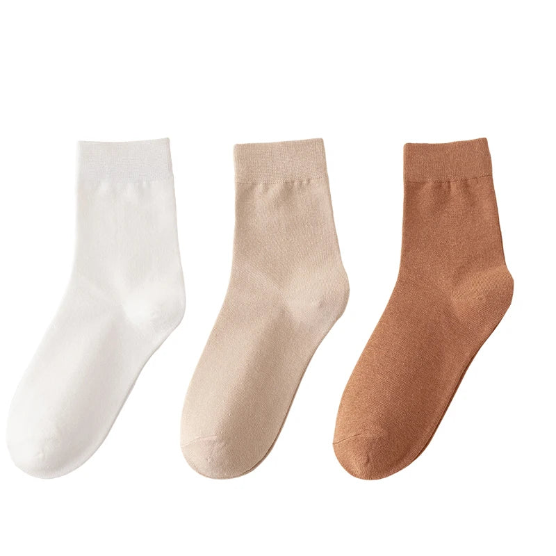 3 Pairs Cotton Socks