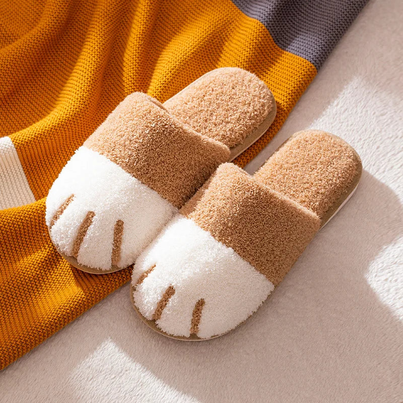 Cozy Cat Paw Slippers - Cotonii - Pajamas and Loungewear