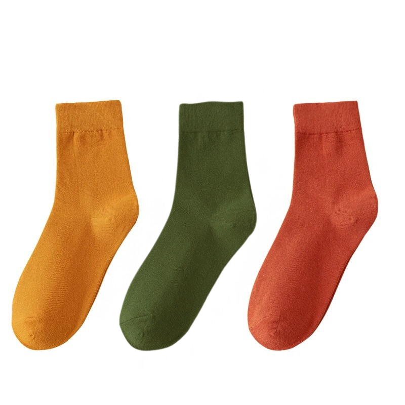 Cotton Socks - 3 Pairs - Cotonii - Pajamas and Loungewear